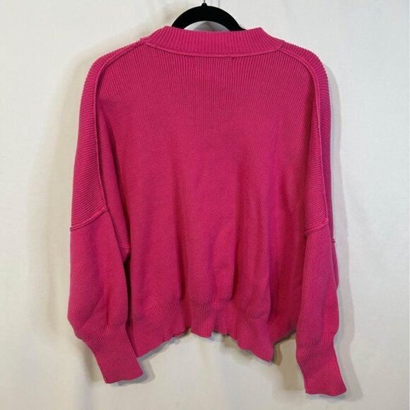 Woman’s WHITE BIRCH (black label) pink crew neck sweater. Size Small. - Picture 6 of 7